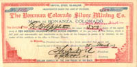 Bonanza Colorado Silver Mining Co.